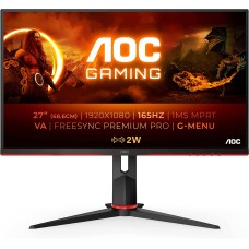 AOC 27G2SAE/BK 27" 165 Hz 1ms Freesync Premium DP+HDMI Gaming Monitör