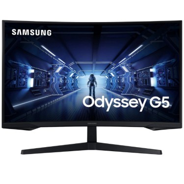 Samsung Odyssey G5 LC32G55TQBUXUF 32” 1ms 144Hz HDR10 WQHD VA Curved Gaming (Oyuncu) Monitör